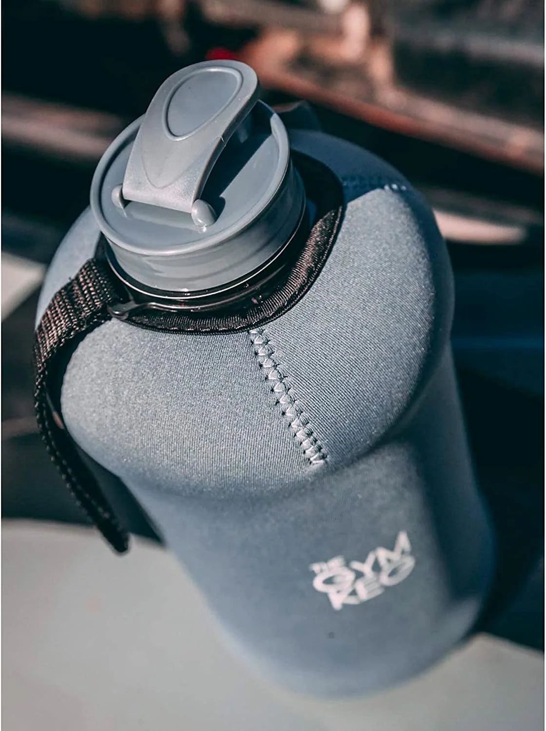 Gym Keg |  Sports Water Bottle 74.4 Fl Oz. (2.2 L) Insulated Half Gallon Carry