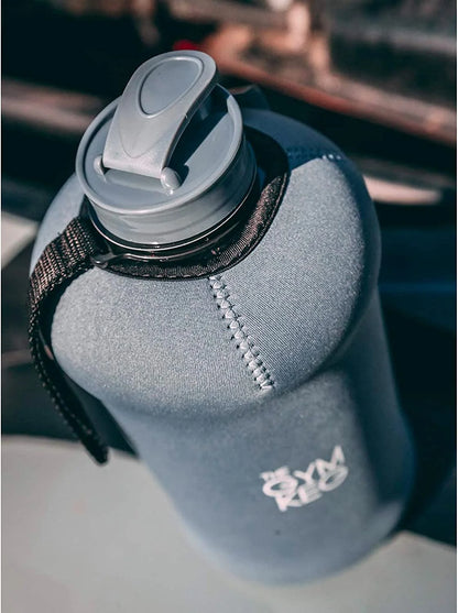 Gym Keg |  Sports Water Bottle 74.4 Fl Oz. (2.2 L) Insulated Half Gallon Carry
